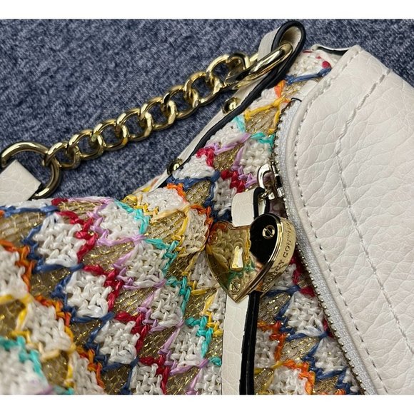 Juicy Couture Bags Juicy Couture Rainbow Straw Weave Crochet